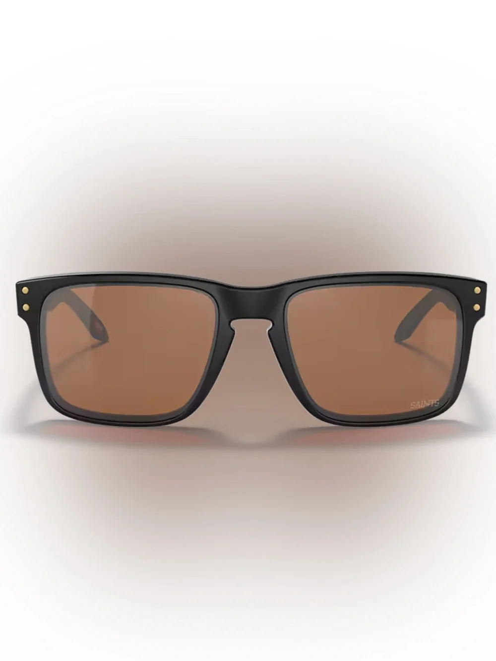 Oakley Matte NFL Saints Sunglasses with Brown Prizm Tungsten Lenses